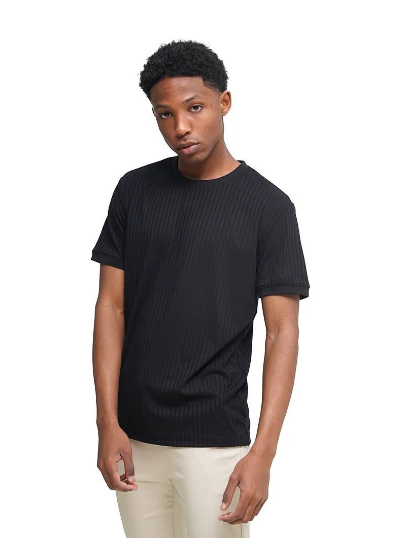 T-shirt col rond basic